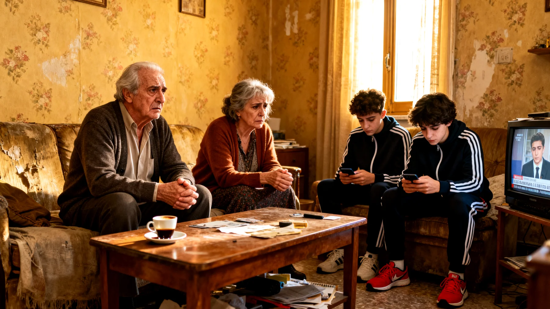 I nonni si trovano in difficoltà perché i nipoti adolescenti mostrano una dipendenza eccessiva da loro per decisioni quotidiane, supporto emotivo e presenza costante, impedendo loro di sviluppare autonomia e creando nei nonni preoccupazione per il futuro e senso di responsabilità eccessiva"