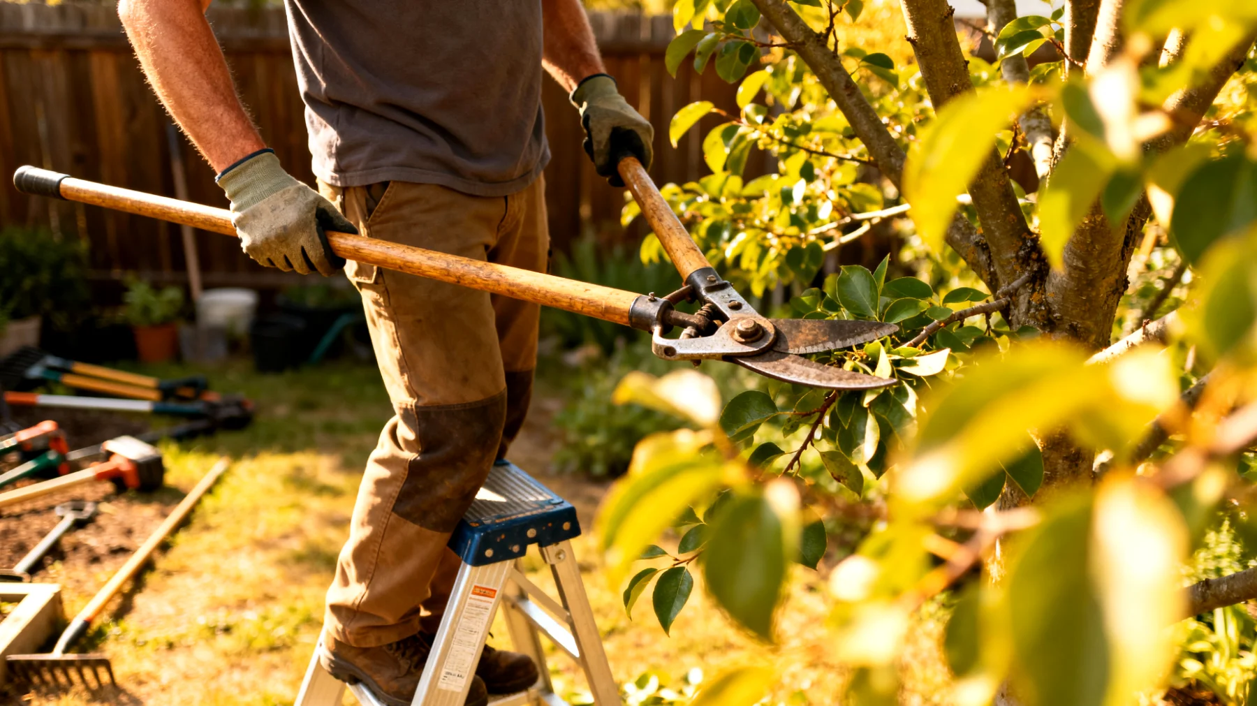 Potatore telescopico"