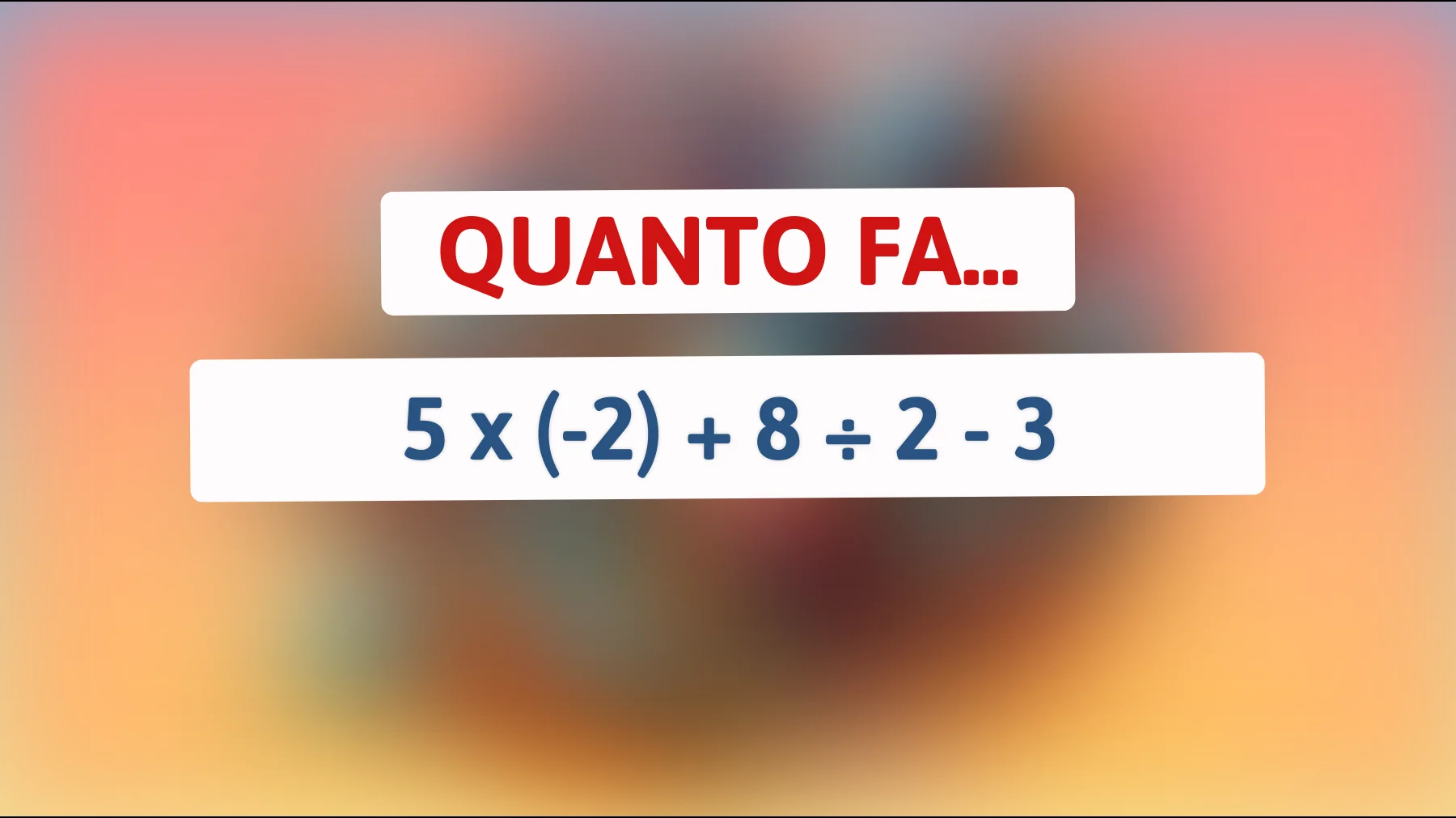 Scopri il Segreto di Calcolo che Solo i Veri Geni Riuscono a Risolvere! Sei tra loro?"