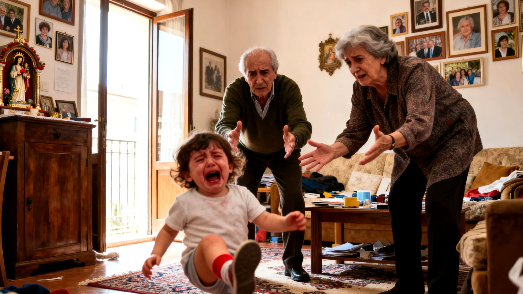 I nonni faticano a calmare e gestire le crisi emotive dei nipoti bambini, sentendosi inadeguati di fronte a pianti improvvisi, capricci e scoppi di rabbia, senza sapere come intervenire efficacemente"